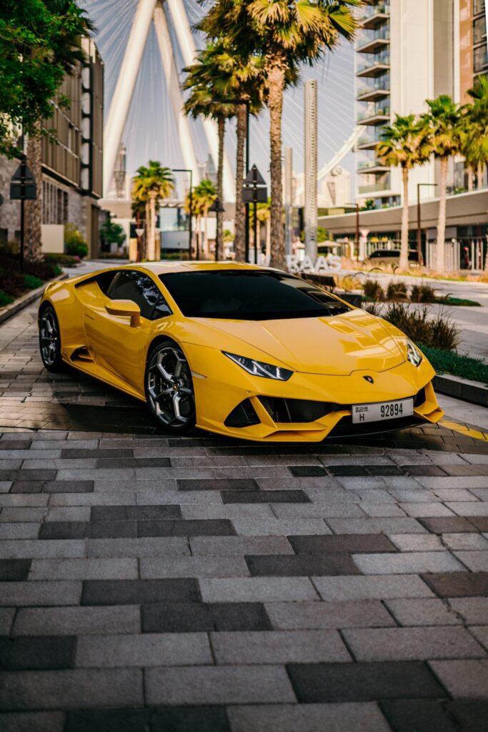 Rent Lamborghini Dubai | Huracan Evo Spyder