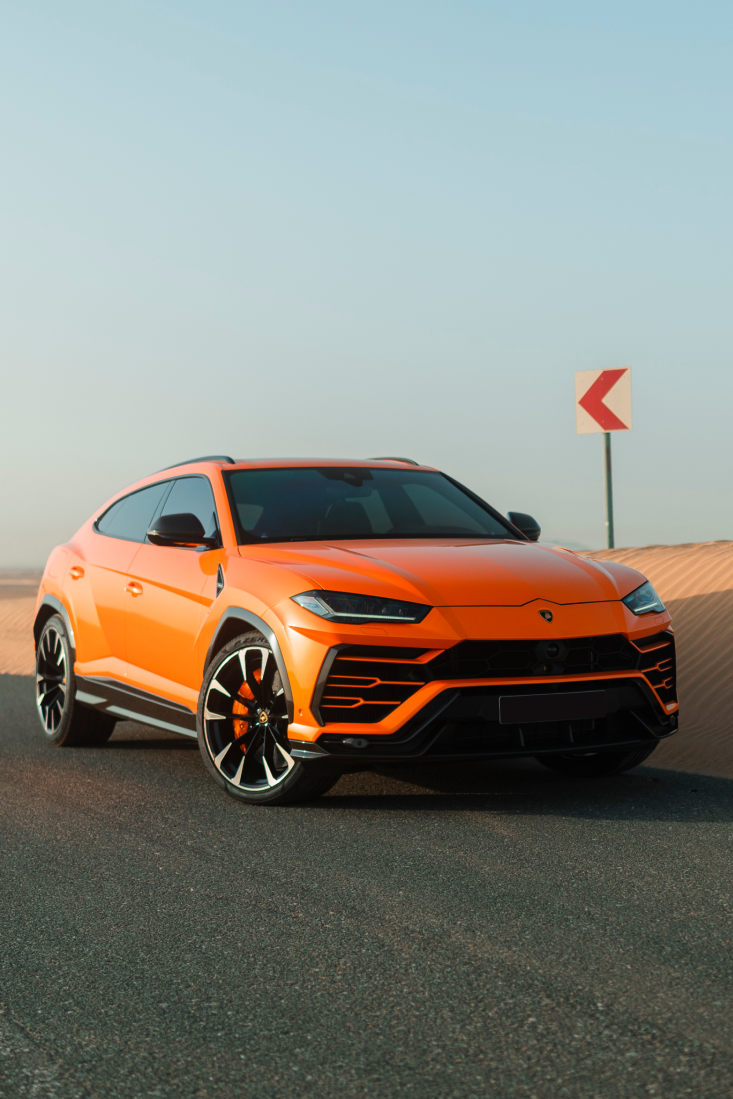 Rent Lamborghini Dubai|Urus (Blue)