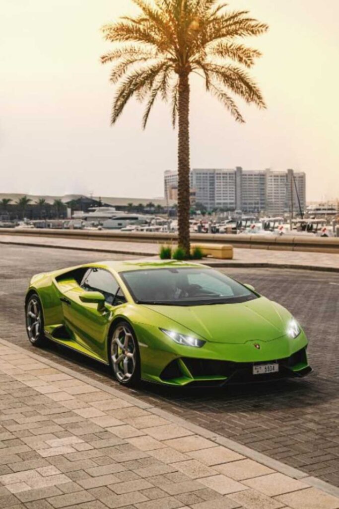 Rent Lamborghini Dubai|Huracan Evo (Grey)